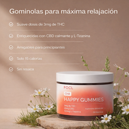 Gomitas Recreativas | CHILL HAPPY GUMMIES